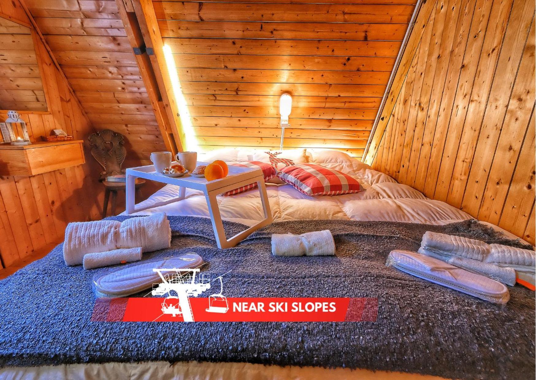 ~Chalet_Rifugio Tra I Boschi~ Sella Nevea Kültér fotó
