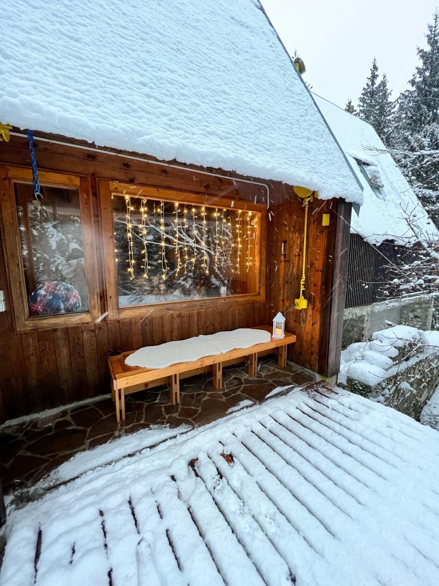 ~Chalet_Rifugio Tra I Boschi~ Sella Nevea Kültér fotó