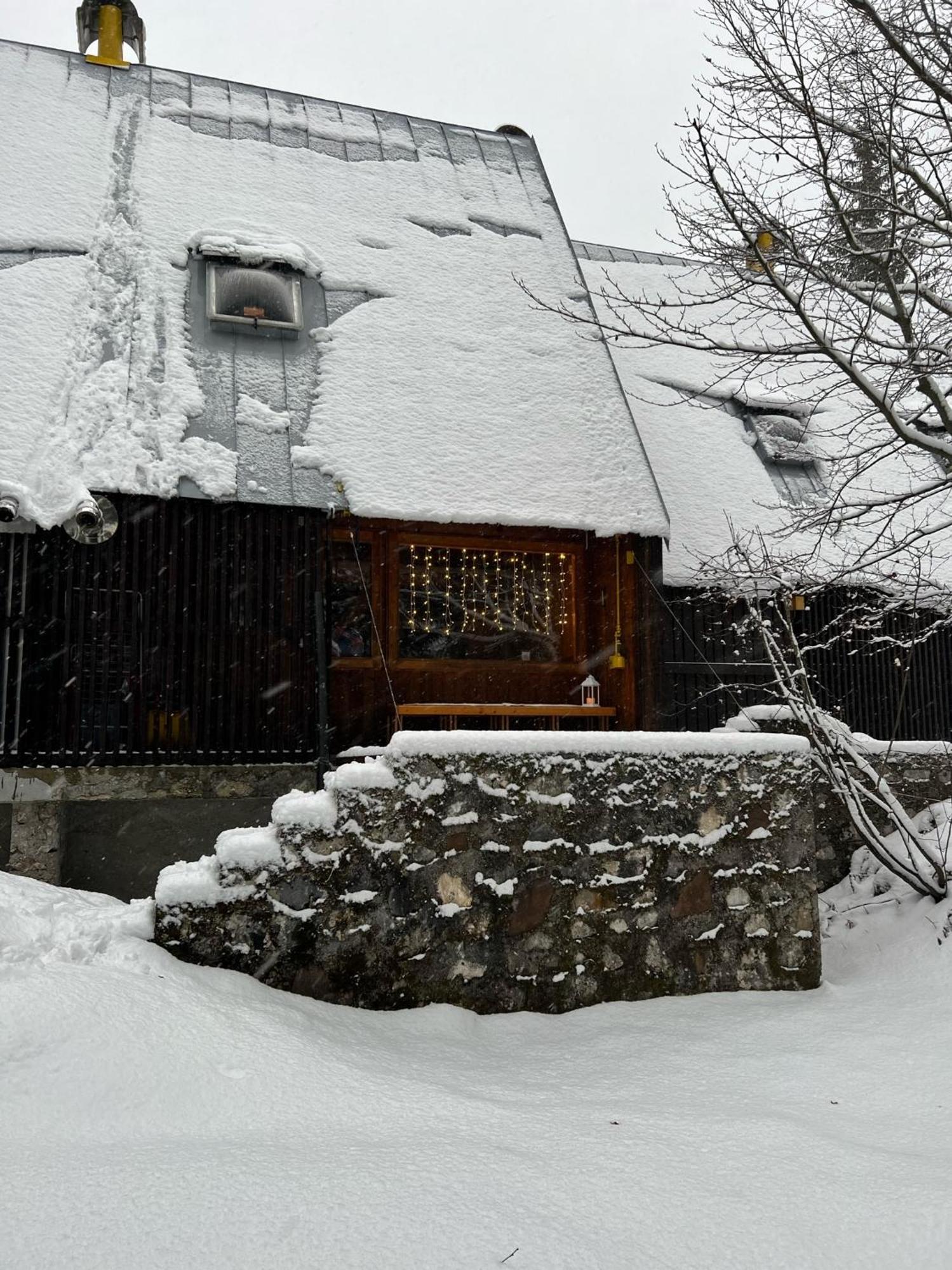 ~Chalet_Rifugio Tra I Boschi~ Sella Nevea Kültér fotó
