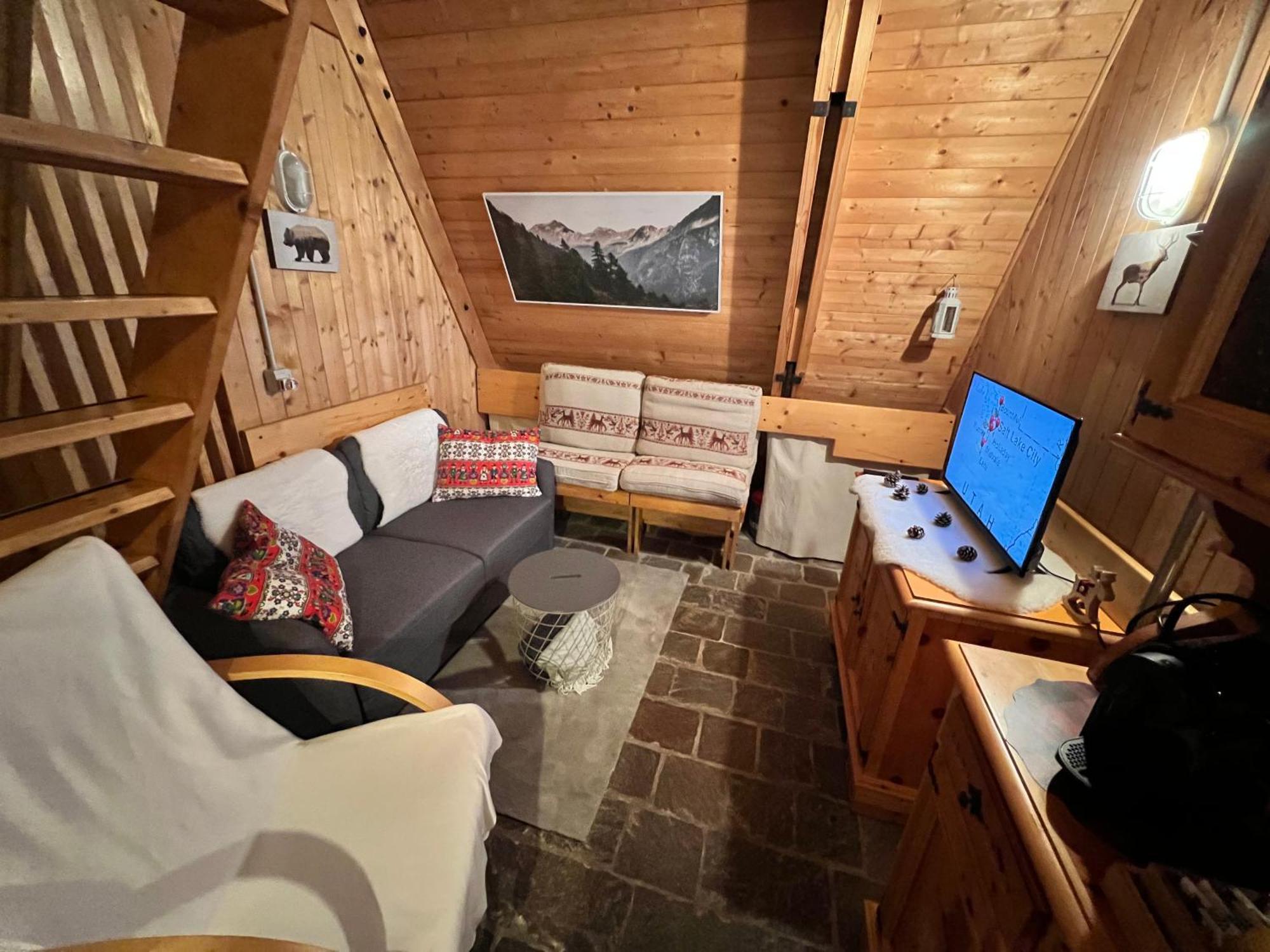 ~Chalet_Rifugio Tra I Boschi~ Sella Nevea Kültér fotó